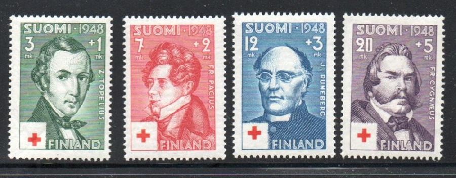 FINLAND SEMIPOSTAL STAMPS