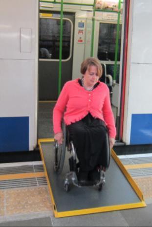 at Westminster and North Greenwich stations Accessibility Assistants were put in place to