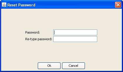 RESETIRANJE LOZINKE Za resetiranje korisničke lozinke slijedite korake: Korak 01 Kliknite na gumb Reset Password Nakon 1.
