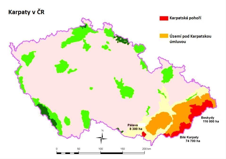 Carpathians in the Czech Republic CC WG