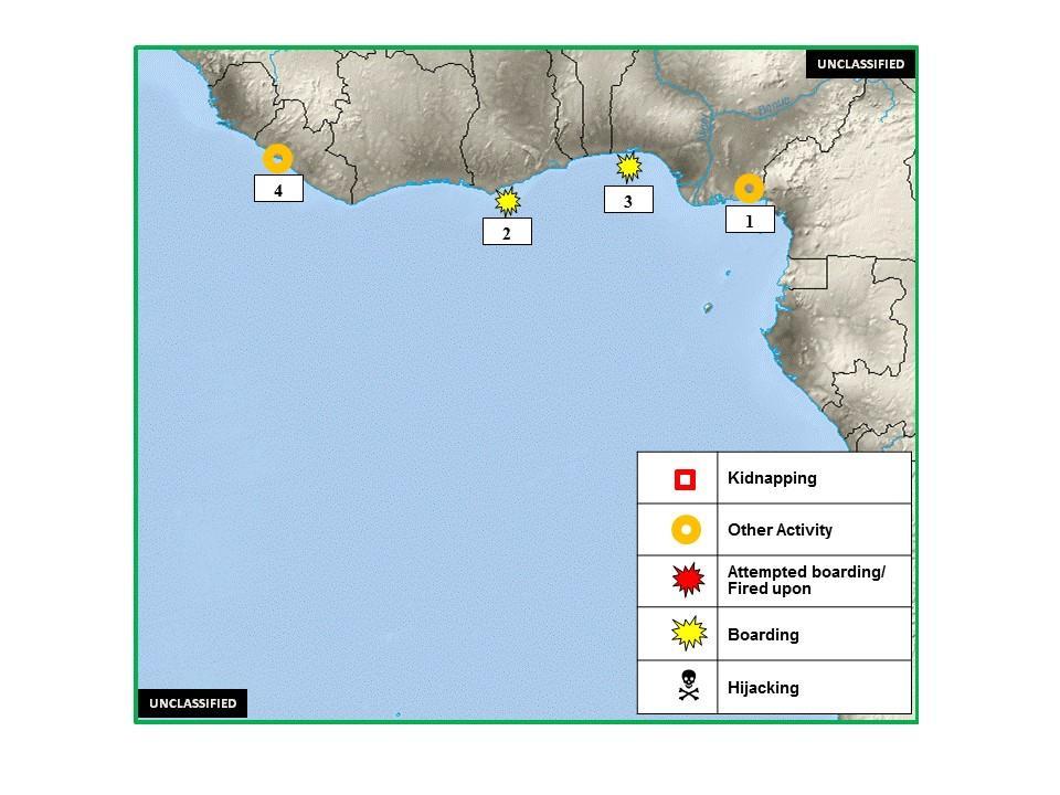 Figure 2. West Africa Piracy and Maritime Crime 1.