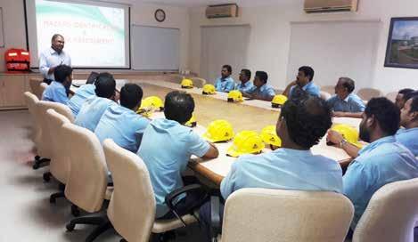 To discuss the challenges related to Hazard Identification and Risk Assessment, team Gautami CCPP conducted a training programme on 15 March, 2018.