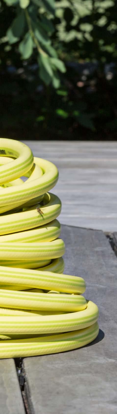 GARDEN HOSES COMFORT COMFORT garden hoses Function meets emotion They are the 'happy medium' in the watering product range.