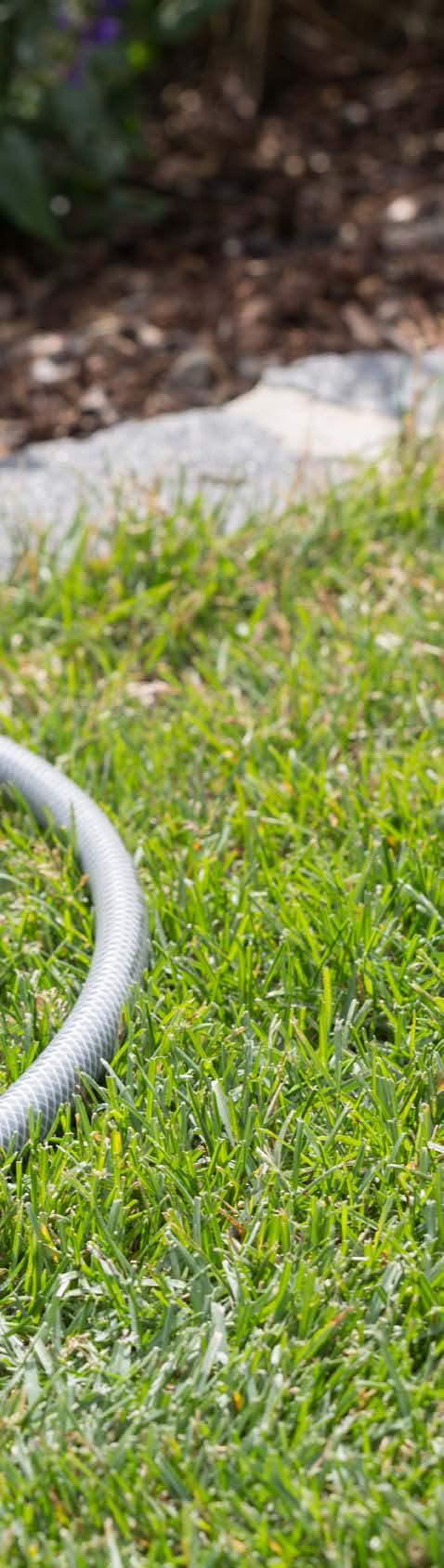 GARDEN HOSES ALLROUND ALLROUND garden hoses Economic all-rounder The segments conclude with the ALLROUND segment. It is just right for users with occasional and light-duty use.