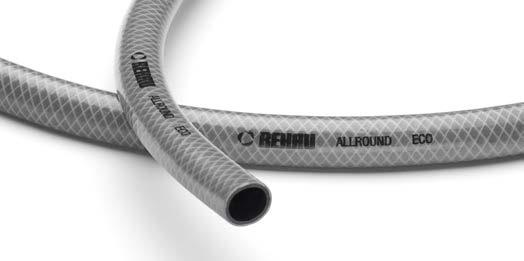GARDEN HOSES ALLROUND ECO - 18-thread diagonal reinforcement: pressure-resistant - Flexibility and temperature resistance ( 20 C to +60 C) - Easy to handle - For normal use - For light-duty use Areas