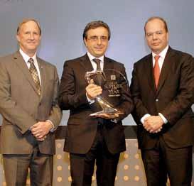 Achievements 2010 GM Supplier of the Year Grimaldi awarded for the 10 th time in 11 years From left to right, Bill Hurles, Executive Director, Global Supply Chain, General Motors Corporation,