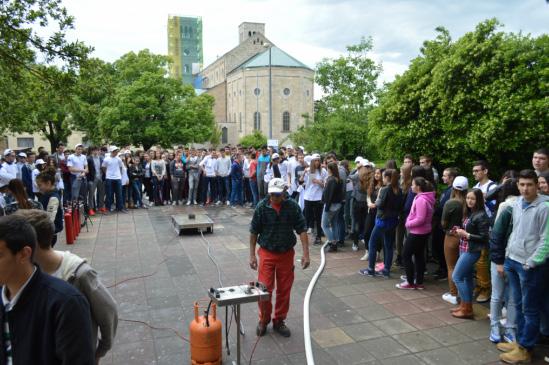 day for pupils was held on 20th of May 2016 in the schoolyard of Gimnasyum fra Dominik Mandić Široki Brijeg, for pupils from