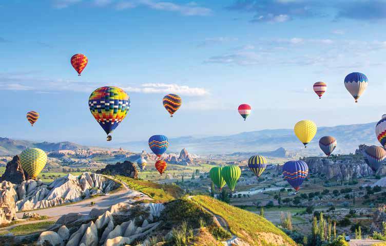 exclusive offer Turkey 5 Nights Istanbul & Cappadocia As if plucked from a whimsical fairytale and set down upon the stark Anatolian plains, Cappadocia is a geological oddity of honeycombed hills and