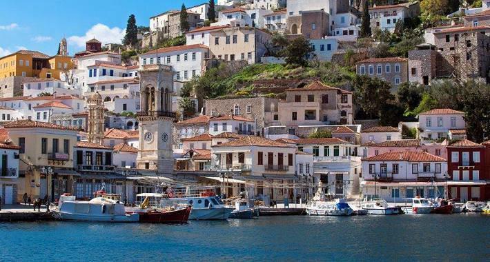 4 th May:Hydra/Poros/Aigina One-day Cruise to Hydra, Poros & Aigina (including lunch) We will first sail towards the island of Hydra - a favorite of the international Jet-set.