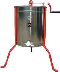 Honey Extraction Stainless Steel Manual Extractors Stainless steel extractors with legs, enclosed gears and nylon honey valve.