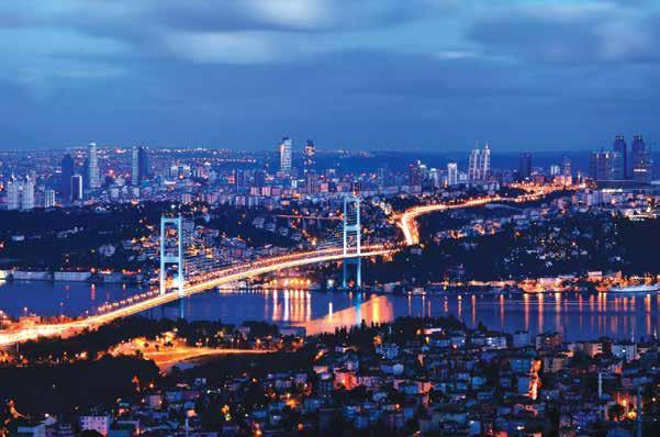 FEZ TRAVEL > DAY TOURS 35 Istanbul By Night A short drive to an exclusive night club through the illuminated city. Five course dinner will be served including two local drinks.