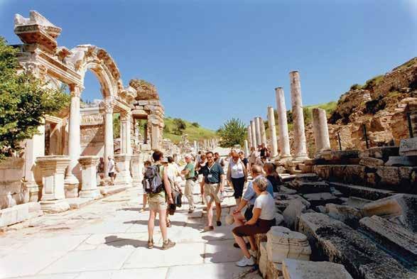 FEZ TRAVEL > DAY TOURS 37 Ephesus Day Tour Pamukkale Day Tour Absorb yourself in history today with a guided tour of the ancient city of Ephesus.