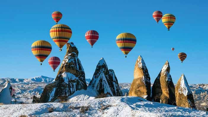 38 FEZ TRAVEL > SHORT TOURS 3 459 PP 4 539 PP Mini Stay Cappadocia (3 Days /2 Nights) Day 1 Northern Cappadocia Pick up from Kayseri or Nevsehir airport or from your hotel in Cappadocia.