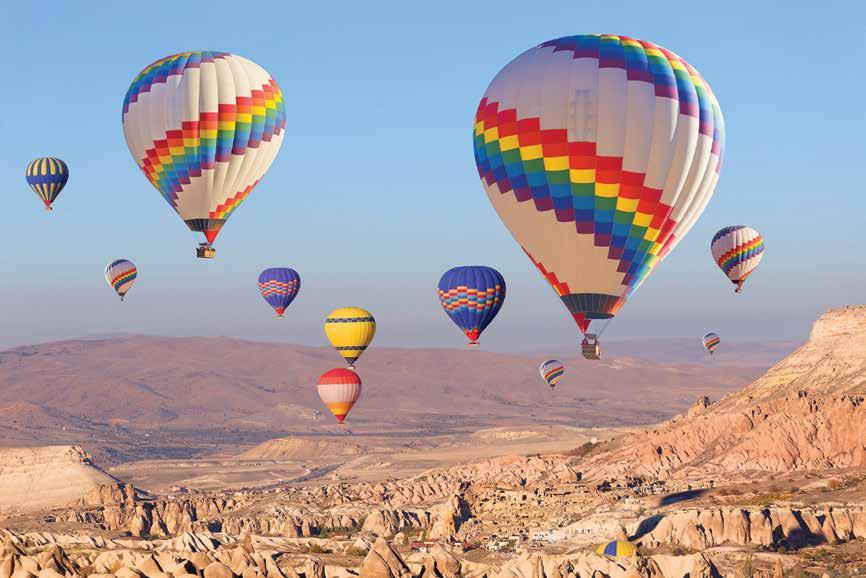 the Aegean and Mediterranean coasts, the wealth of world - class historic sites and ruins, and the unforgettable landscapes of spots like Cappadocia.