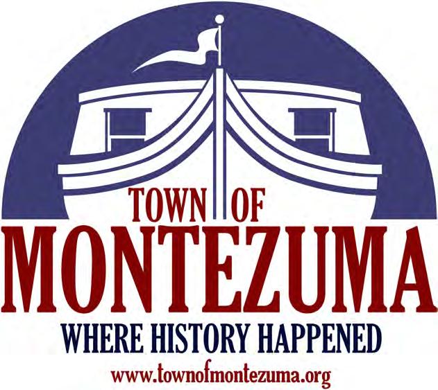 Town of Montezuma The Town of Montezuma is located at the great bend in the Seneca River in Cayuga County. It is believed that Montezuma was named for the Aztec chieftain.