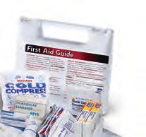 First Aid Kits Bloodborne Pathogen Kit 30 pieces, personal protection use Guards caregivers of ill or injured patients and protects during biohazard clean-up. Meets federal OSHA recommendations.