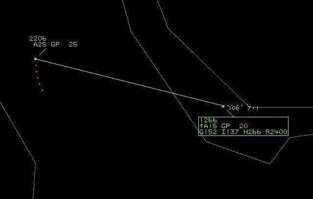 The heading was questioned by the pilot but then read back correctly. The radar indicated that the A319 was flying a heading of 268 at 1500:36.
