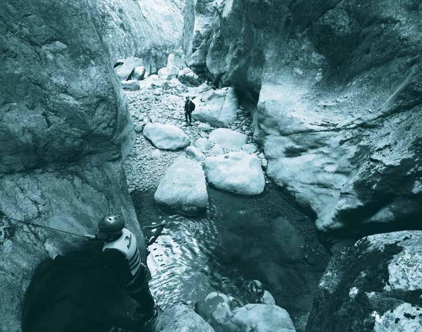 Naučno istraživanje u kanjonu rijeke Hrčavke u Nacionalnom