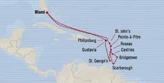 CARIBBEAN, CUBA, PANAMA CANAL & MEXICO CARIBBEAN EXPLORER MIAMI to MIAMI 14 days Ja 12, 2019 RIVIERA 2 for 1 CRUISE S ad FREE INTERNET iclusive package available Icludes Roudtrip Airfare* plus choose