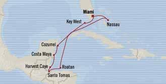 CARIBBEAN, CUBA, PANAMA CANAL & MEXICO MAYAN RHYTHMS MIAMI to MIAMI 10 days Mar 6, 2019 RIVIERA 2 for 1 CRUISE S ad FREE INTERNET iclusive package available Icludes Roudtrip Airfare* plus choose oe: