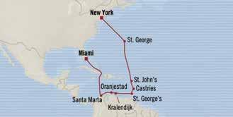 CARIBBEAN, CUBA, PANAMA CANAL & MEXICO TREASURES OF THE TROPICS MIAMI to NEW YORK 14 days Jul 28, 2019 INSIGNIA 2 for 1 CRUISE S ad FREE INTERNET iclusive package available Icludes Roudtrip Airfare*
