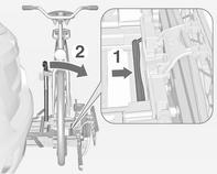 Preporučljivo je pričvrstiti znak upozorenja straga na bicikl, da se bolje vidi.