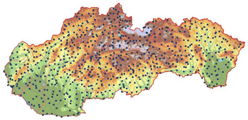 západného a východného Slovenska. Klíma na Slovensku sa prejavuje výraznými kontinentálnymi znakmi.