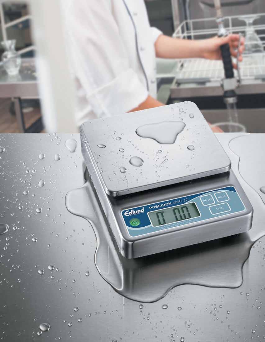 With a best-in-the-business warranty, Edlund scales are renowned for quality and