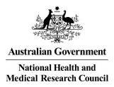Australian organisations Reports to the Minister for Education and Training National Health and Medical Research Council $840.