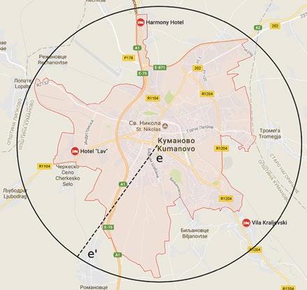 q Slika 7: Lokalitet Kumanovo Izvor: Google Maps/Earth Resursi potrebni za uspješno georeferenciranje Resursi potrebni za uspješno georeferenciranje zavise od obima i veličine projekta.