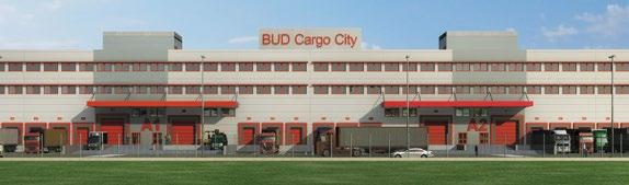 BUD Cargo City The first phase includes 11 000 sqm of warehouse space and 4 000 sqm of office space.