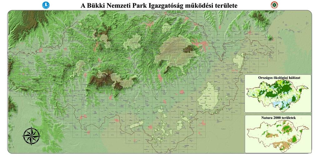 Operating area of BNPD BNP Dir: 1 NP 9 PLAs Natura 2000 national SAC - 60* SPAs - 6*