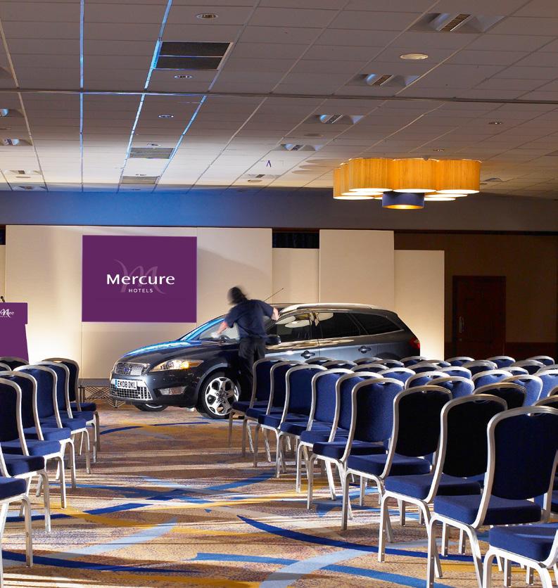 MEET WITH MERCURE 04 SPACES TO INSPIRE YOUR DELEGATES Mercure Daventry Court Hotel & Spa Meeting rooms 13 Max.