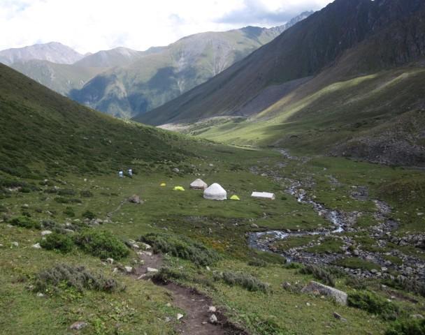 Yurt camp There is a small yurt camp in the