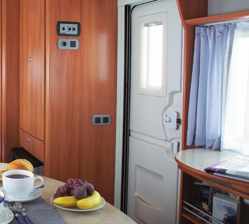 HYMER-NOVA Great moments to be had in the civilised atmosphere created by the impressive aesthetics of the Nova range.