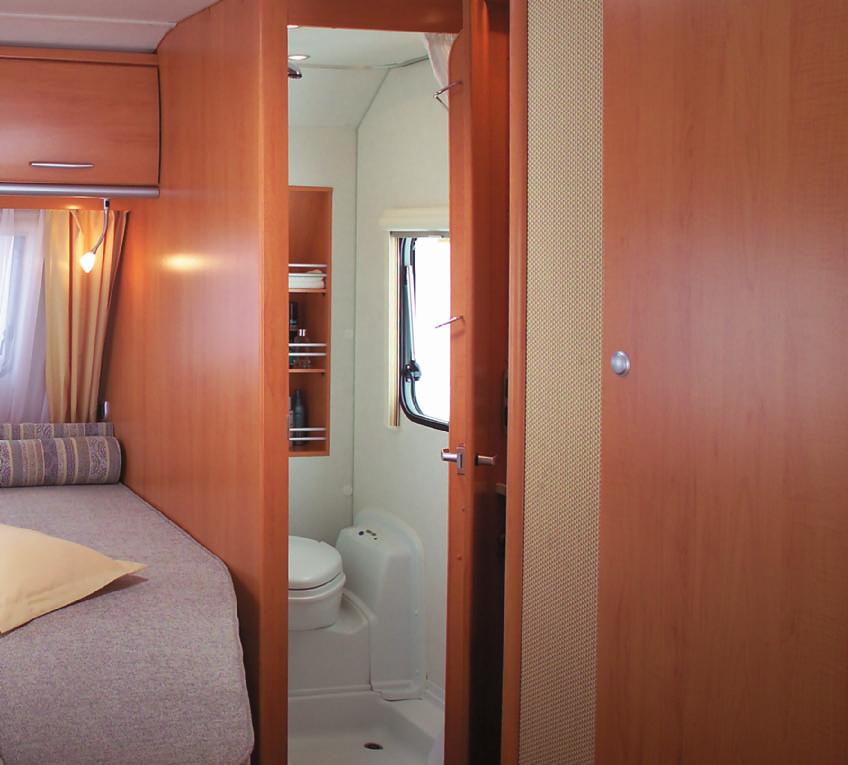 HYMER-LIVING More family friendly features offered with this unconventional