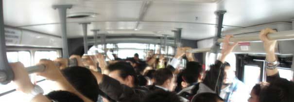 Passengers at the Maximum Load Point BMTC