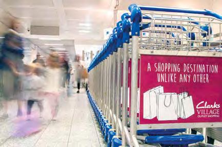 MOVABLE FORMAT EXTERNAL FORMAT Trolleys Lamppost Banners Target passengers as they venture
