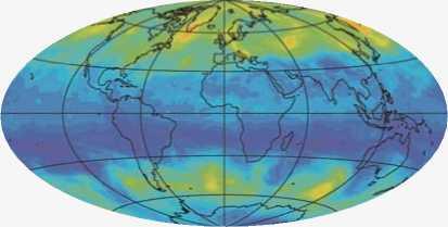 Ove varijacije nastaju zbog vjetrova u stratosferi, kao i hemijske proizvodnje, odnosno uništavanja ozona.