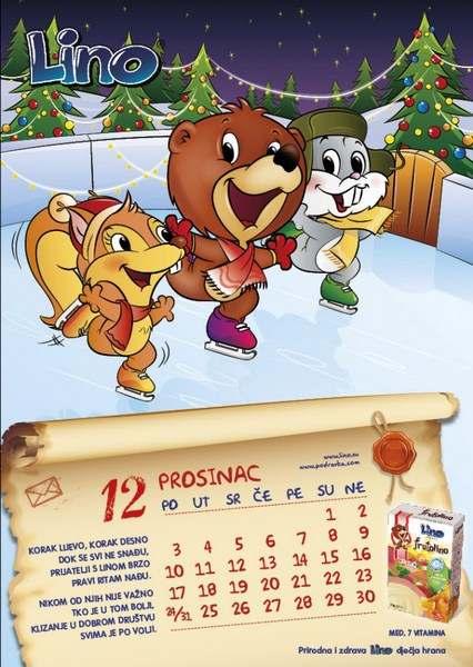 Slika 5. prikazuje primjer kalendara brenda Lino Izvor: http://www.jatrgovac.