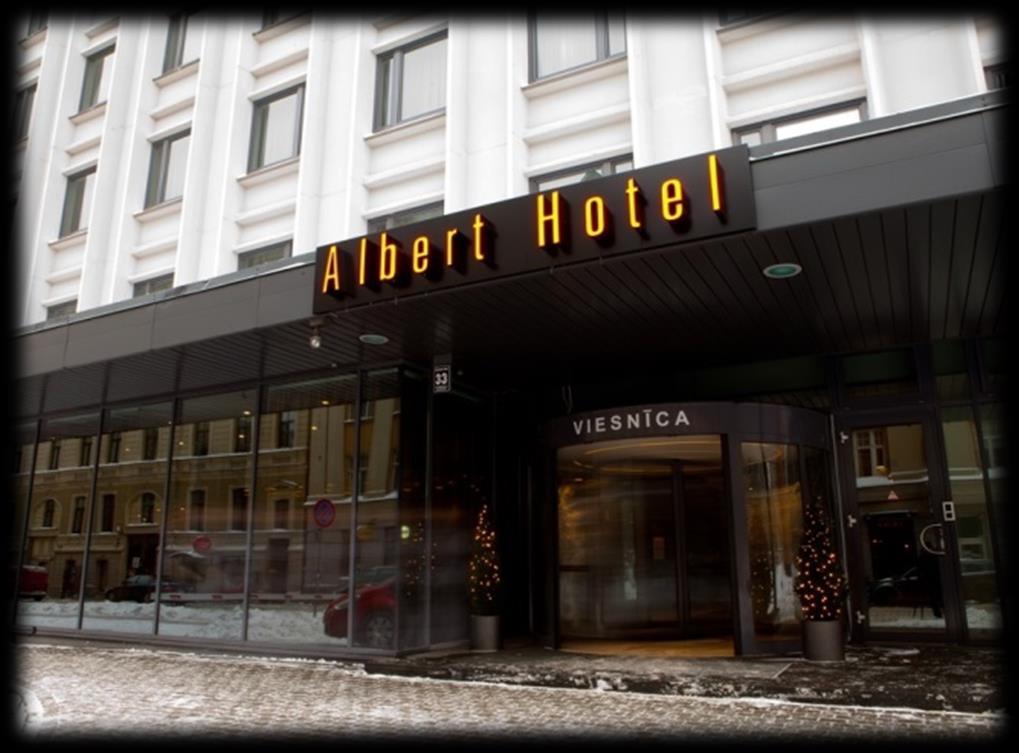 ALBERT HOTEL 33 Dzirnavu Street Riga, LV-1010 Latvia