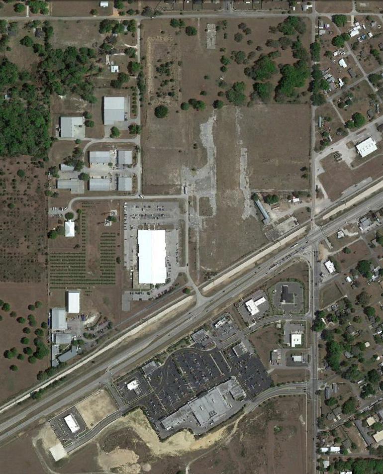 Town Center Aerial and Conceptual Site Plan Polk County
