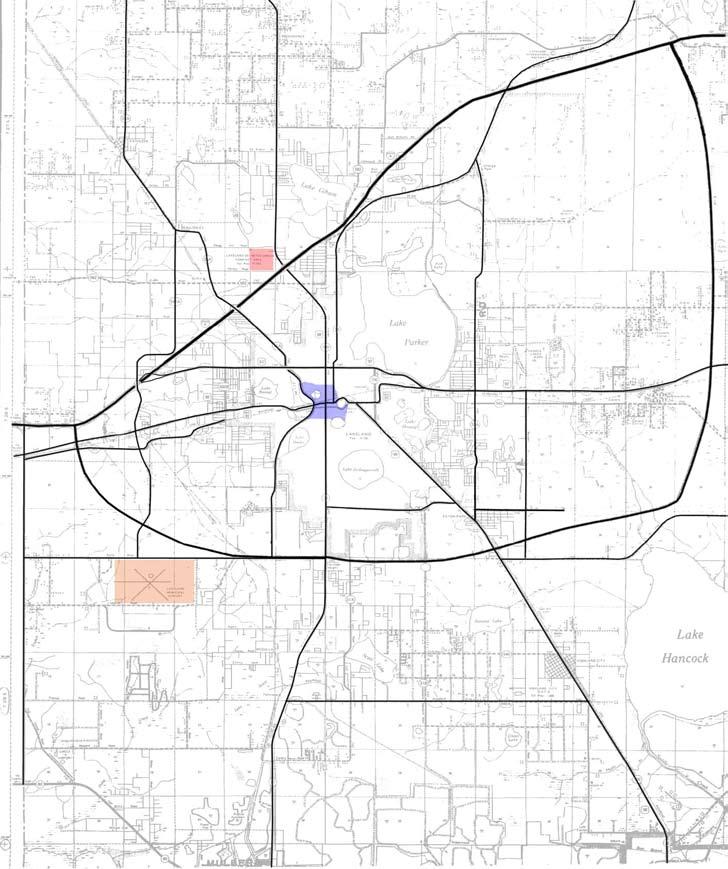 Greater Lakeland I-4 Corridor Map County Line Rd HILLSBOROUGH COUNTY POLK COUNTY TAMPA Kathleen Rd
