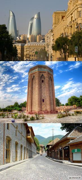 PLACES TO VISIT & SEE in AZERBAIJAN Baku: The gateway to the Land of Fire - Azerbaijan.