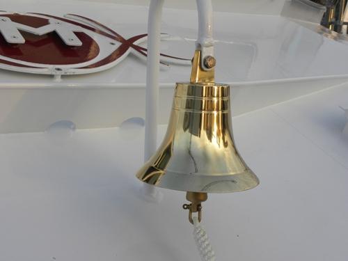 Ship s Bell Ship s Bell with owners Logo V.O.F.