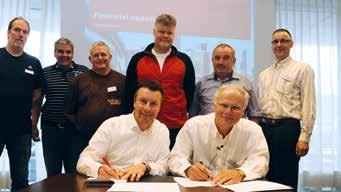 junija so vodstvo in predstavniki zaposlenih v Danfossovem evropskem svetu delavcev (Danfoss European Works Council, DEWC) podpisali popravljeni sporazum in uradno potrdili novo sestavo