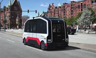 Flagship projects HEAT shuttle Hamburg Electric Autonomous Transportation (HEAT) Independent test course for automated and connected driving switchh multimodal mobility platform In 2019, the