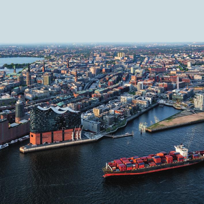 Hamburg facts 2nd 5.3 largest city of Germany with 1.8 million inhabitants million people live in the Hamburg metropolitan region 6.