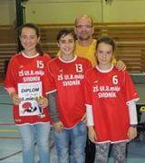 práce, šiestačky Alexandra Beňová, Kristína Klimová a Katarína Milá získali 3. miesto v okresnom kole v stolnom tenise, 2.