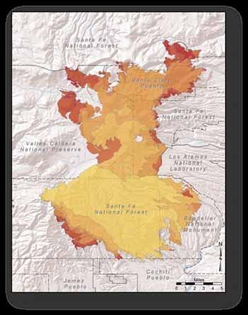 Las Conchas Fire Timeline DAY 5 Thursday, June 30 92,735 acres Advanced NE past NM 144 into Cerro Grande Fire scar DAY 6 Friday, July 1 103,993 acres Largest fire in NM history* DAY 7 Saturday,